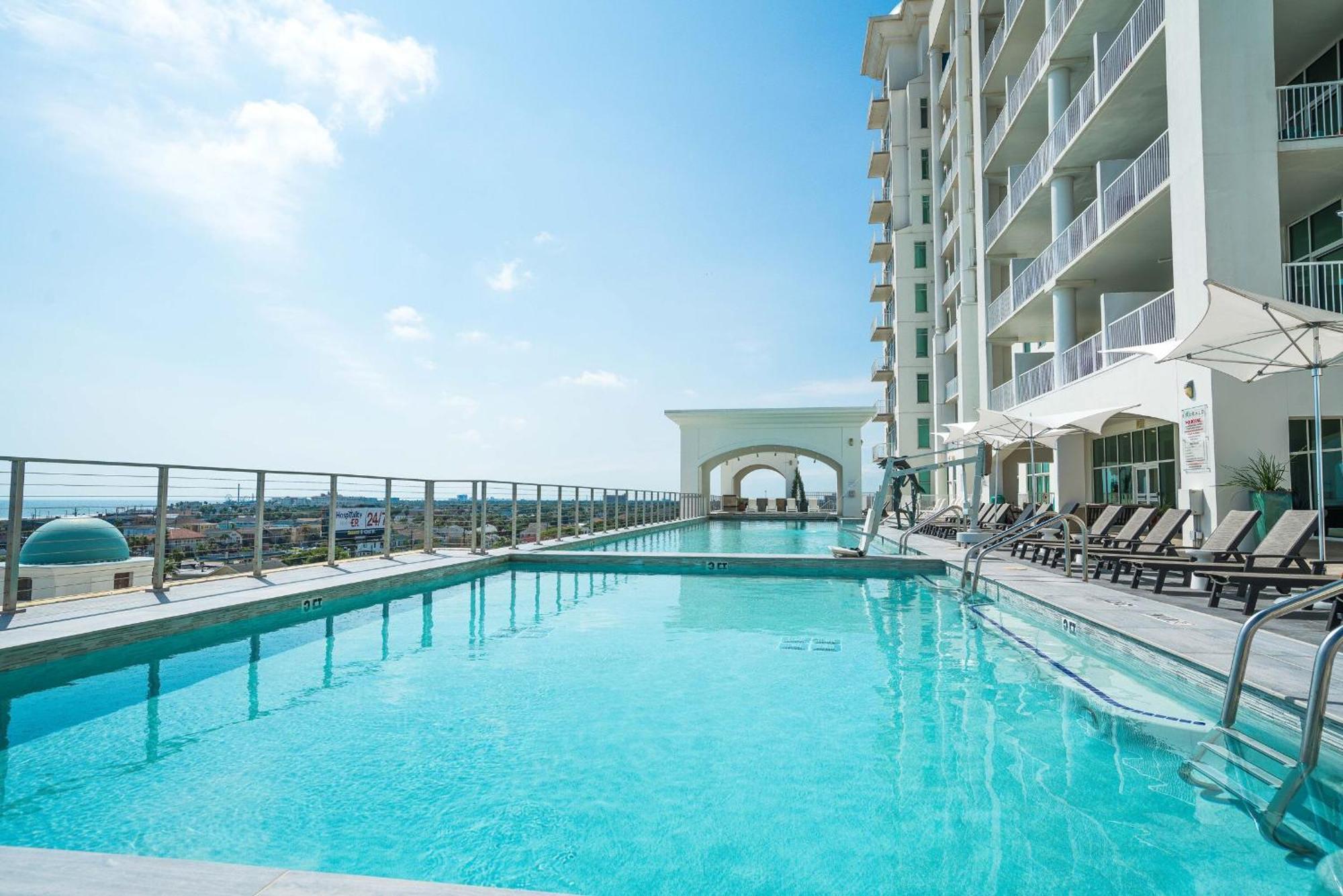 Sea It All Infinity Pool Ocean Views Steps From The Beach - A Perfect Romantic Getaway Galveston Exterior photo